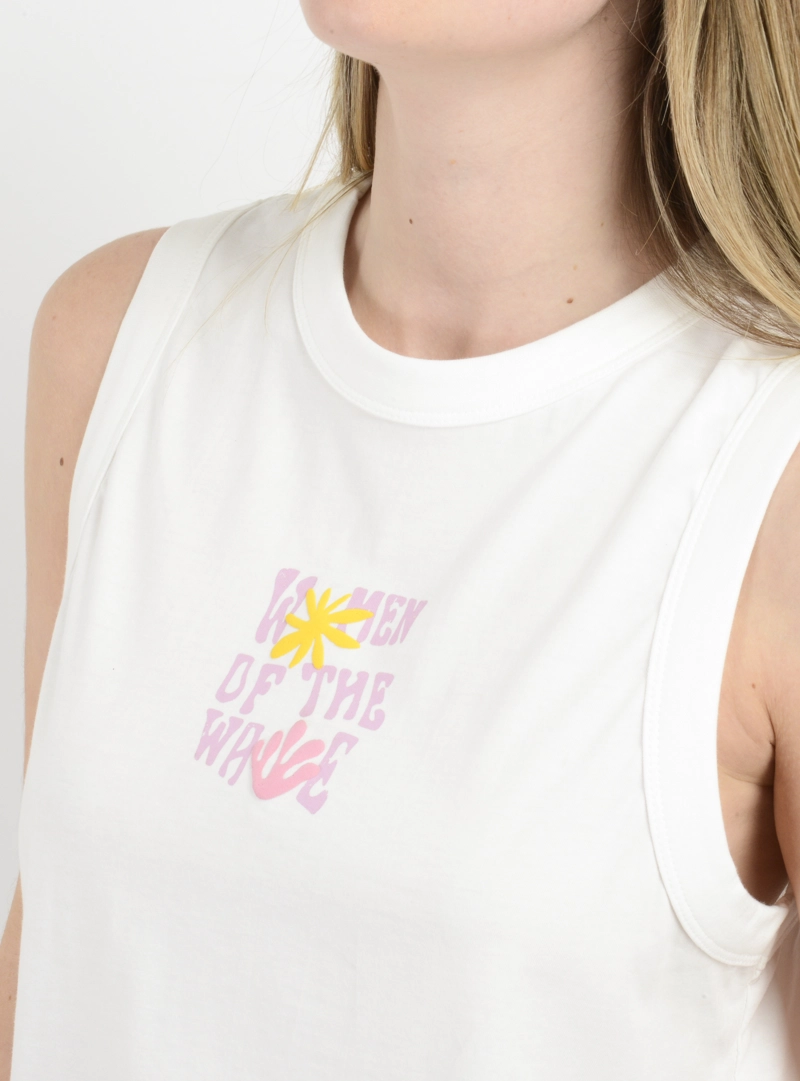 POLERA SIN MANGAS WOTW  BEIGE CLARO - 5