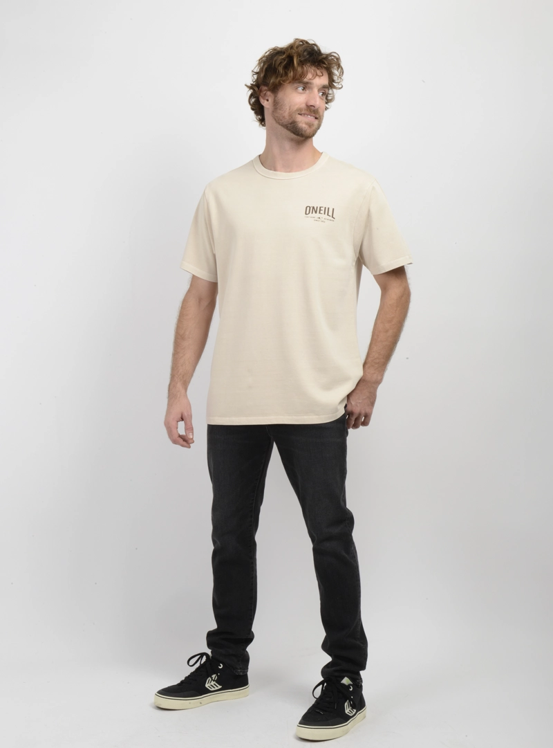 POLERA MANGA CORTA FIELDS BEIGE CLARO - 3