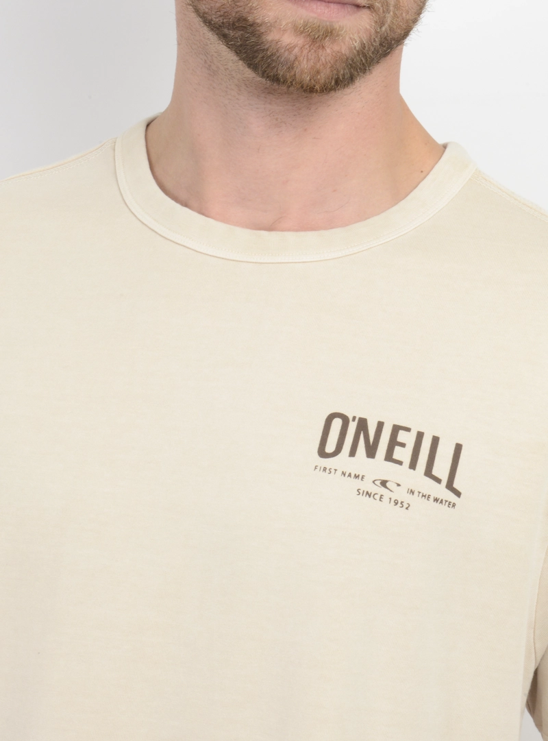 POLERA MANGA CORTA FIELDS BEIGE CLARO - 5