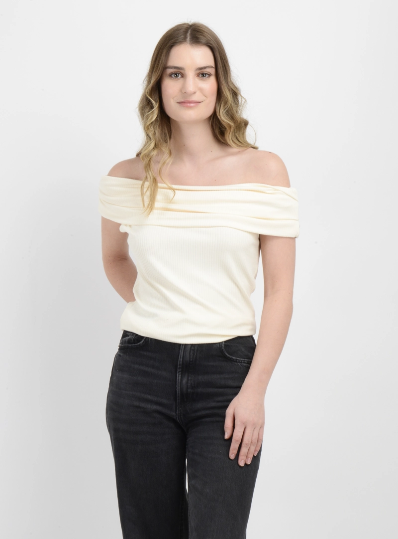 POLERA SIN MANGAS DEVY BEIGE CLARO - 1
