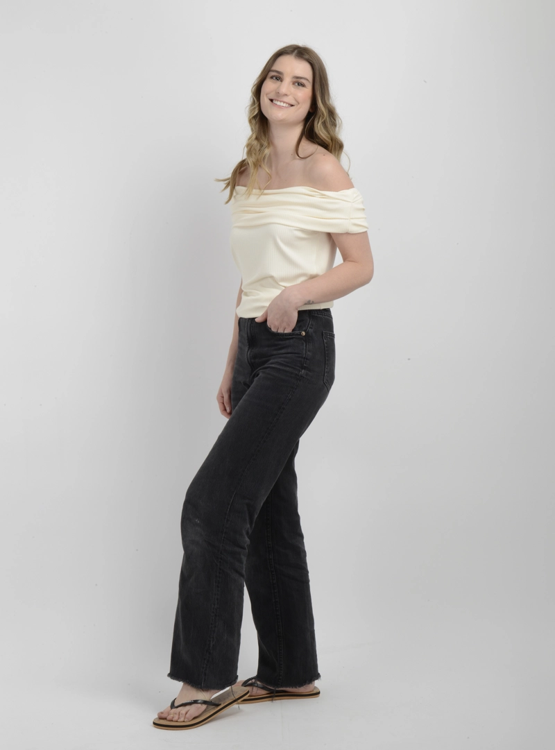 POLERA SIN MANGAS DEVY BEIGE CLARO - 3