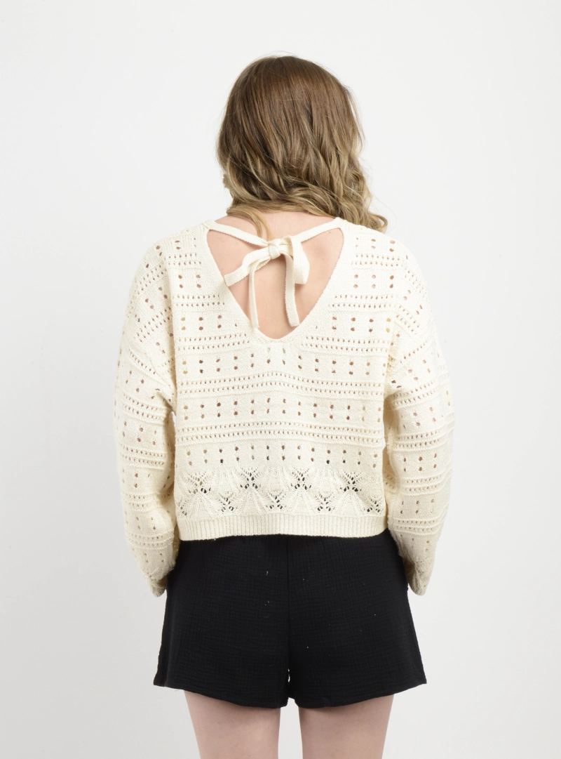 SWEATER MAISEY BEIGE CLARO - 2