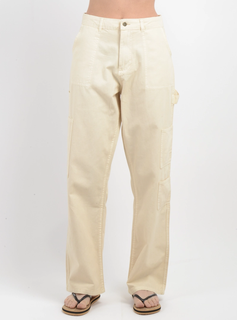 PANTALON SEVIE BEIGE CLARO - 1