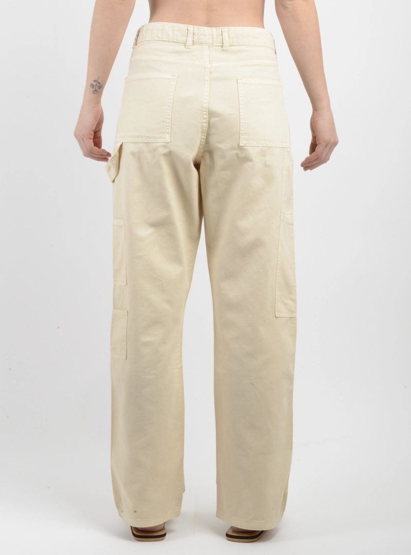PANTALON SEVIE BEIGE CLARO - 2