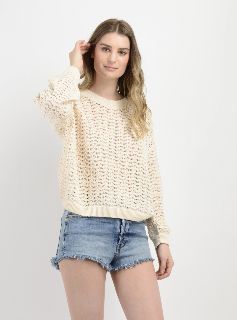 SWEATER CAMERON BEIGE CLARO - 4