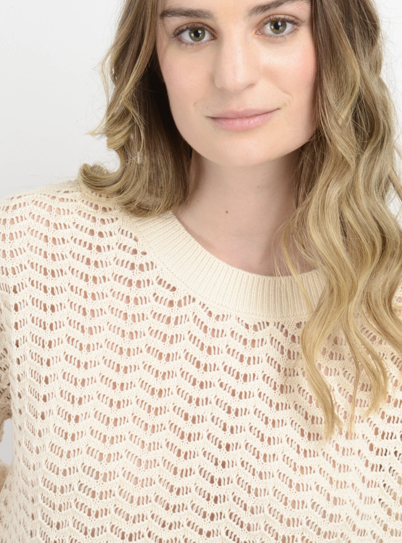SWEATER CAMERON BEIGE CLARO - 5