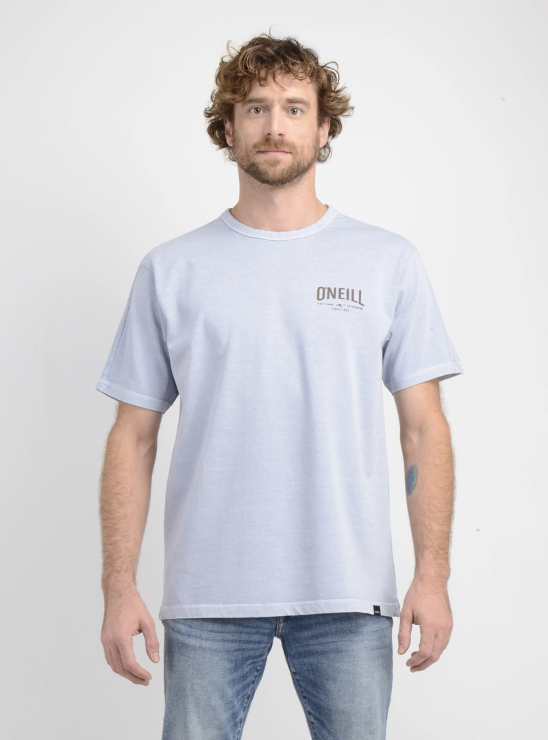 POLERA MANGA CORTA FIELDS AZUL CLARO - 1