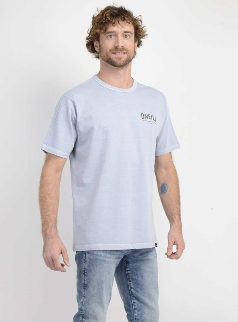 POLERA MANGA CORTA FIELDS AZUL CLARO - 4