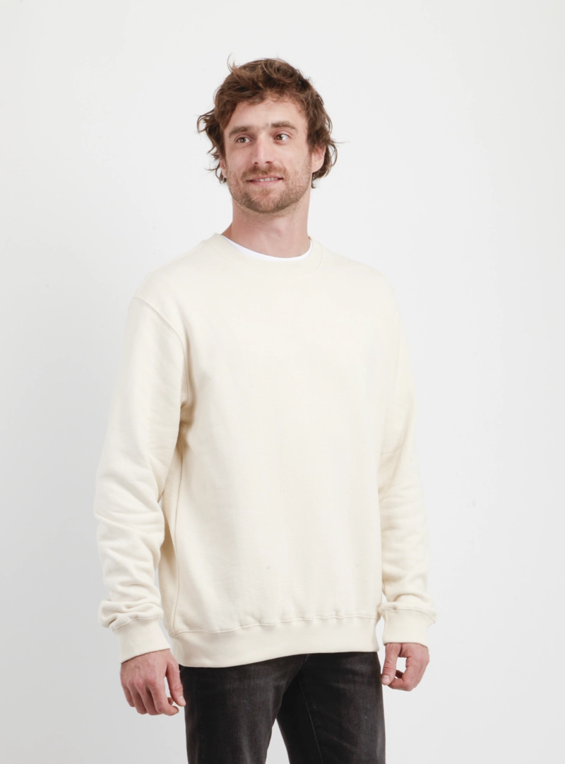 POLERON ESSENTIAL CREW BEIGE CLARO - 9