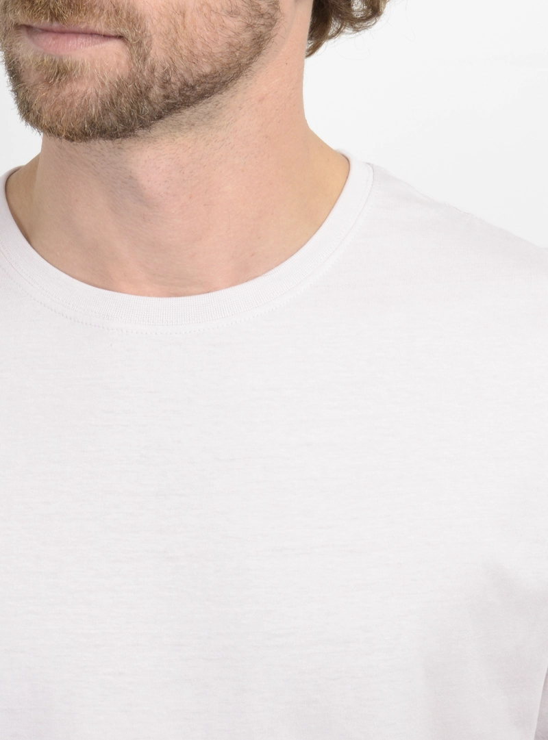 POLERA MANGA CORTA EAST CLIFF BASIC ROSADO CLARO - 5