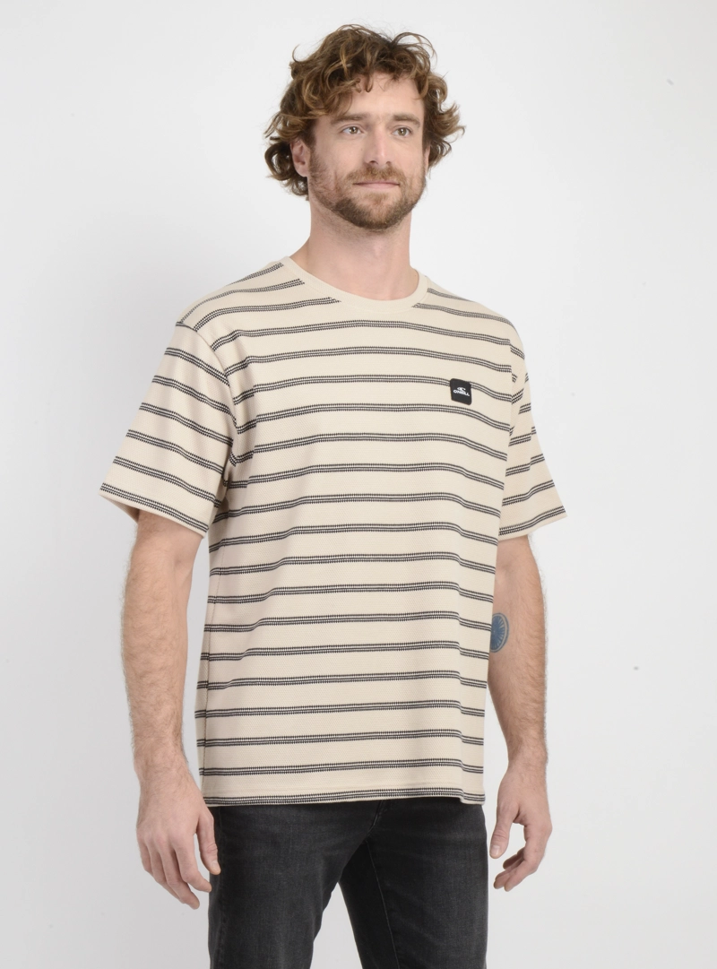 POLERA MANGA CORTA HIGH LINE BEIGE - 4