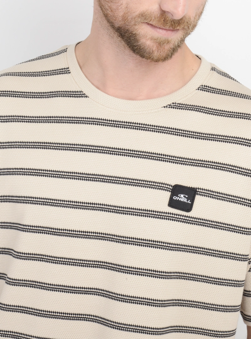 POLERA MANGA CORTA HIGH LINE BEIGE - 5