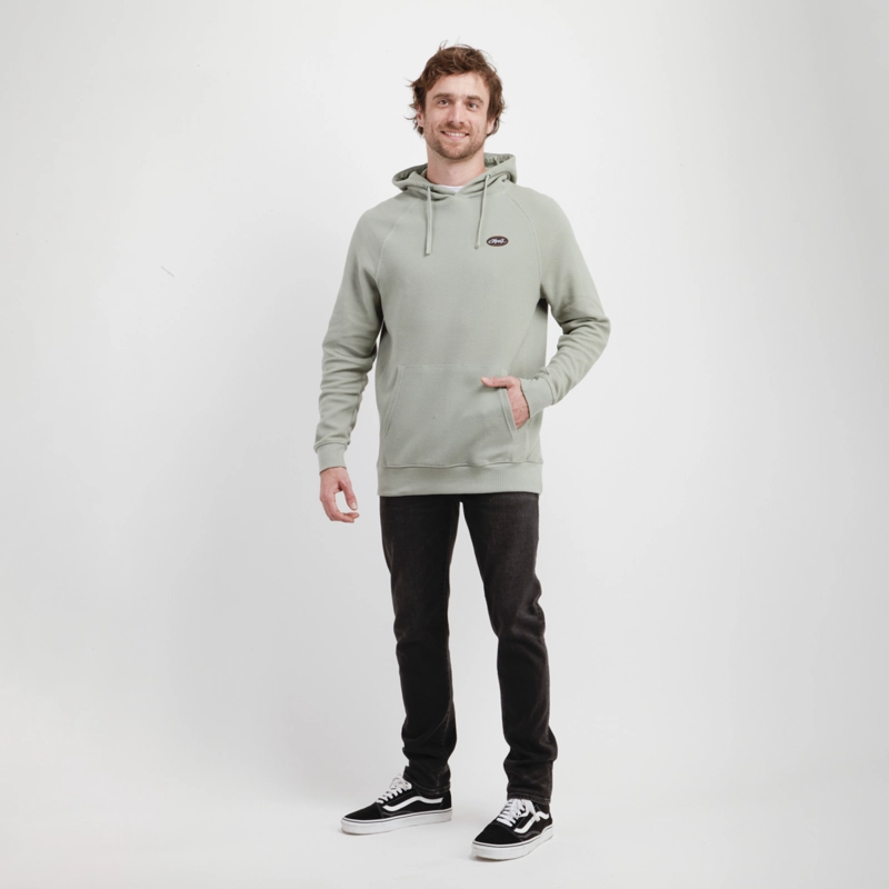 POLERON PANAL MYTHIC HOODIE VERDE CLARO - 4