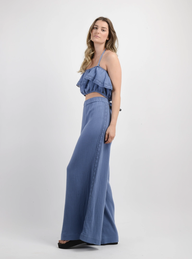 BLUSA SIN MANGAS LENI II AZUL - 3