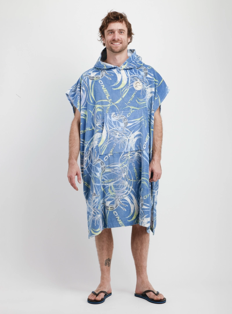 PONCHO TOALLA O'RIGINALS SEAS AZUL - 1