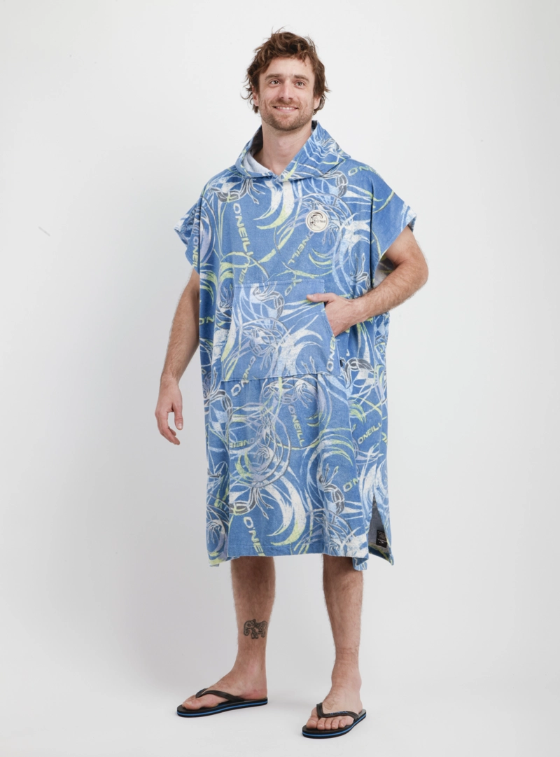 PONCHO TOALLA O'RIGINALS SEAS AZUL - 3