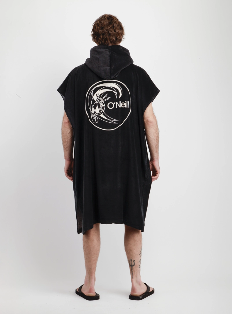 PONCHO TOALLA OG SURF NEGRO - 2
