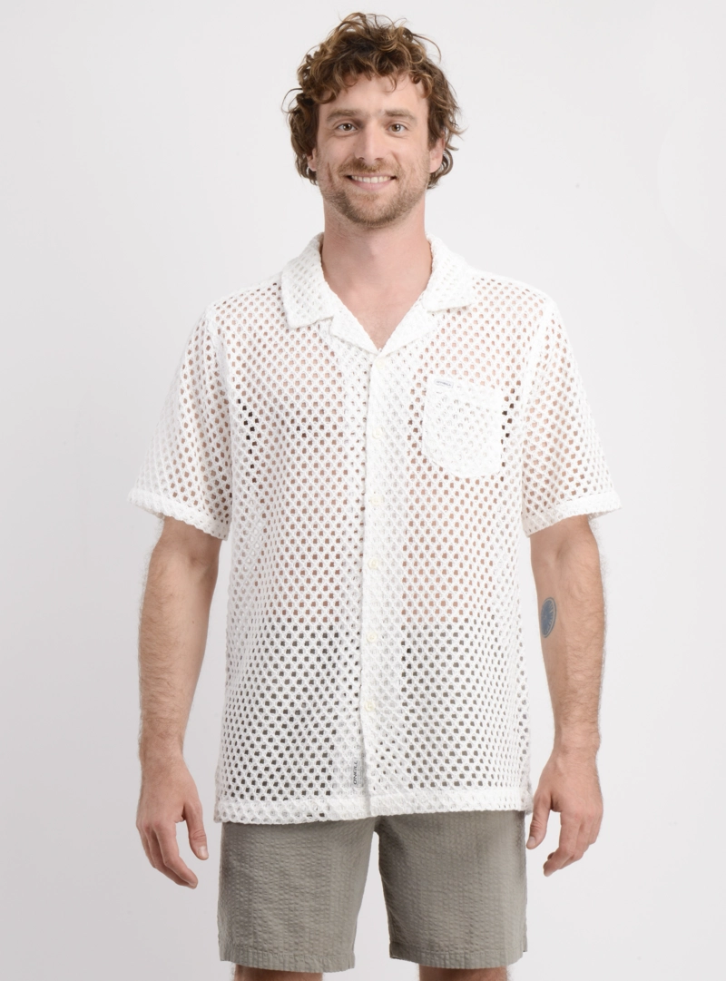 CAMISA MANGA CORTA SUMMERTIME BEIGE CLARO M