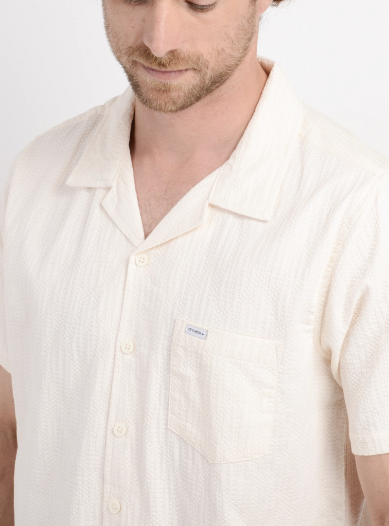 CAMISA MANGA CORTA POLLY BEIGE CLARO - 5