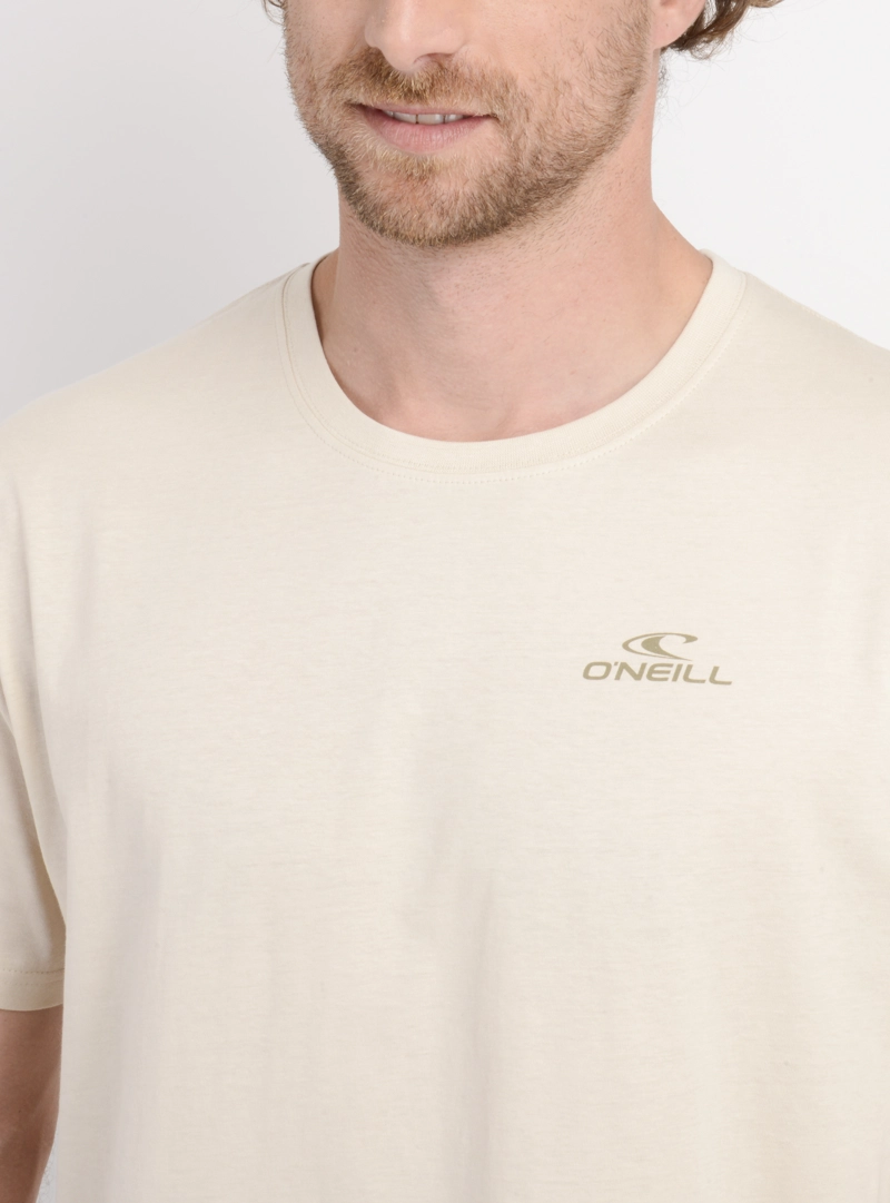 POLERA MANGA CORTA BLENDED BEIGE CLARO - 5