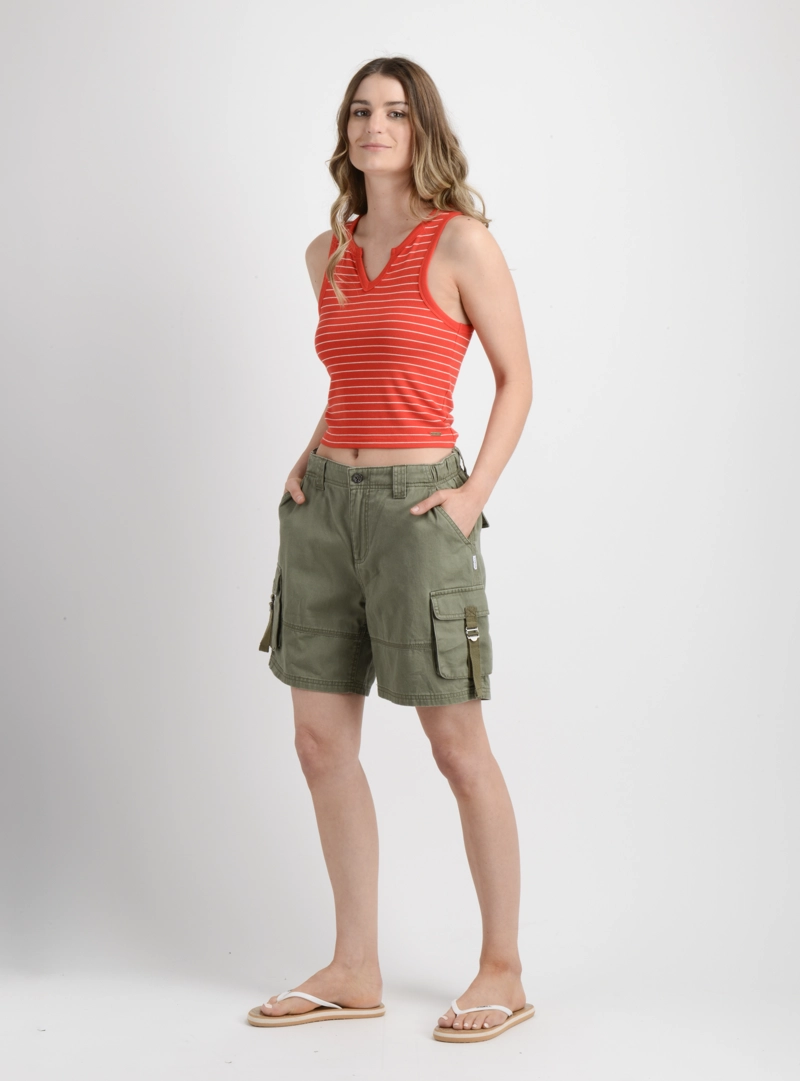 BERMUDA CARGO MILLER VERDE OSCURO - 3