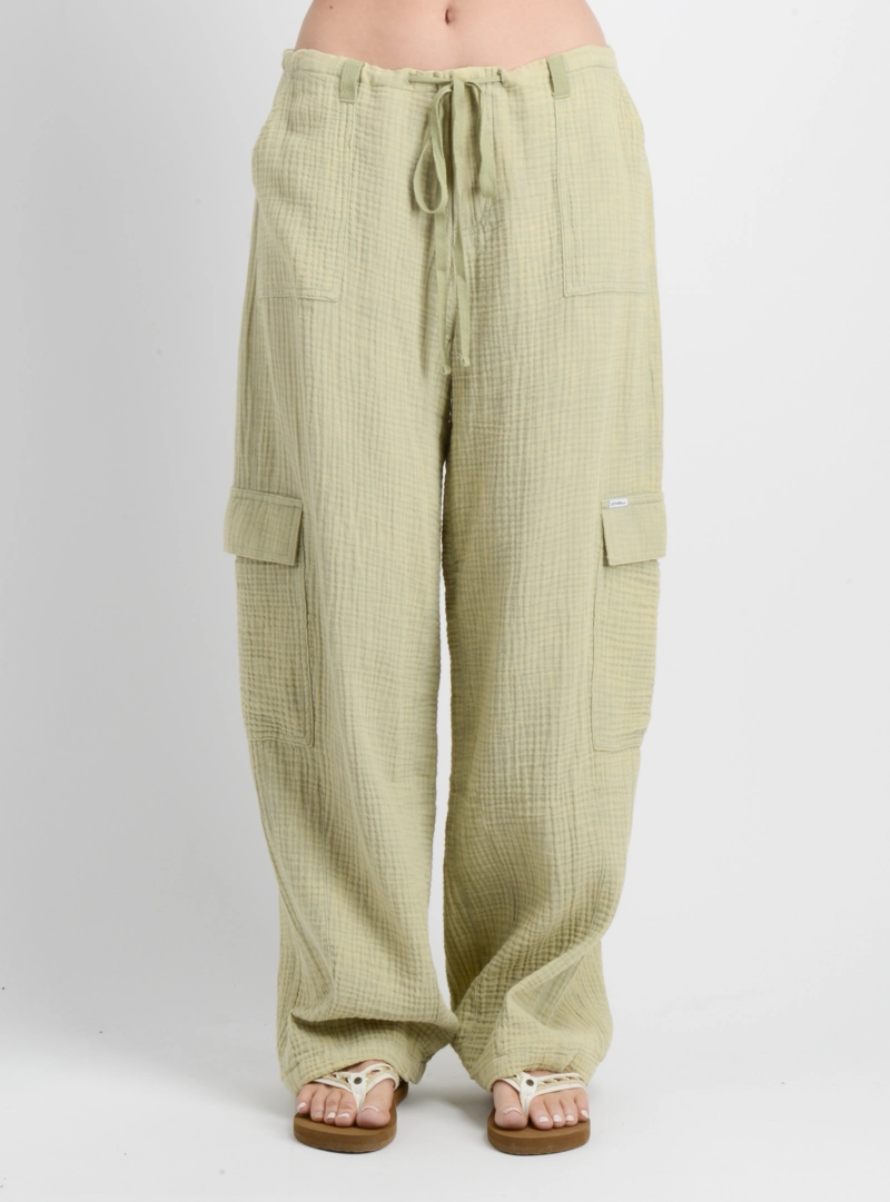 PANTALON MASON VERDE - 1