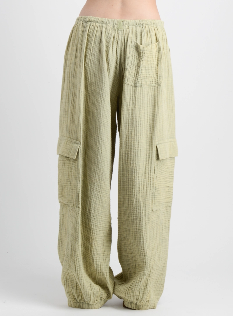 PANTALON MASON VERDE - 2