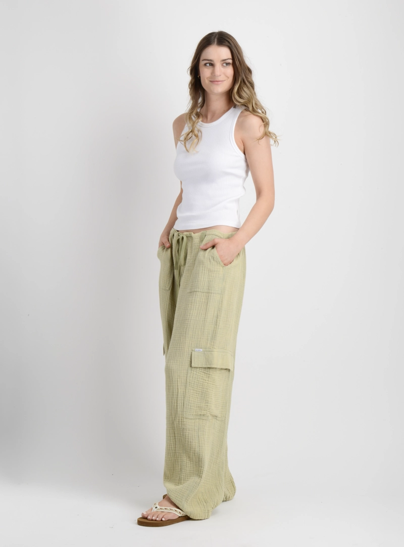 PANTALON MASON VERDE - 3