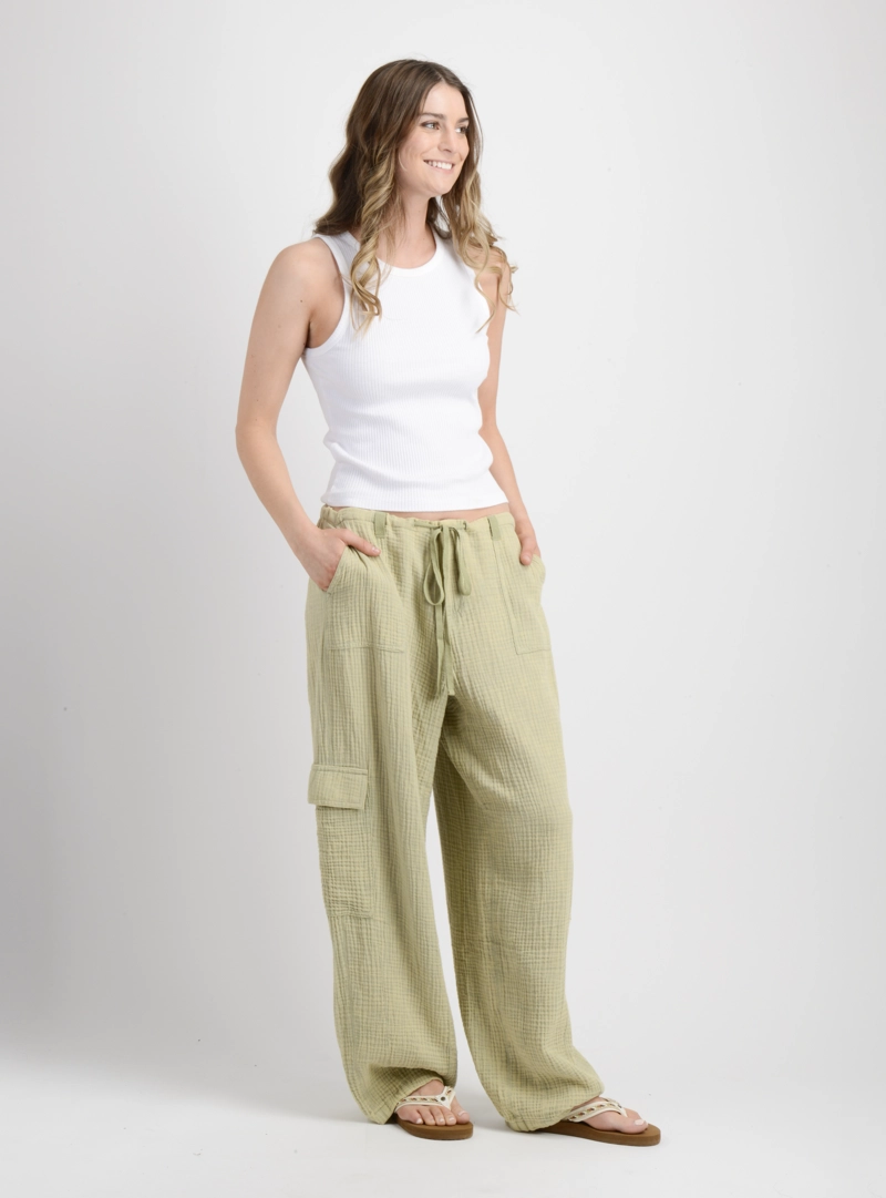 PANTALON MASON VERDE - 4