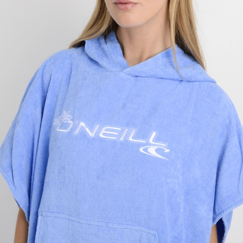 PONCHO TOALLA OCEANS AZUL TURQUESA - 5