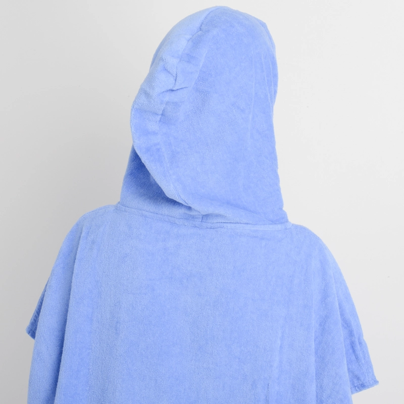 PONCHO TOALLA OCEANS AZUL TURQUESA - 6