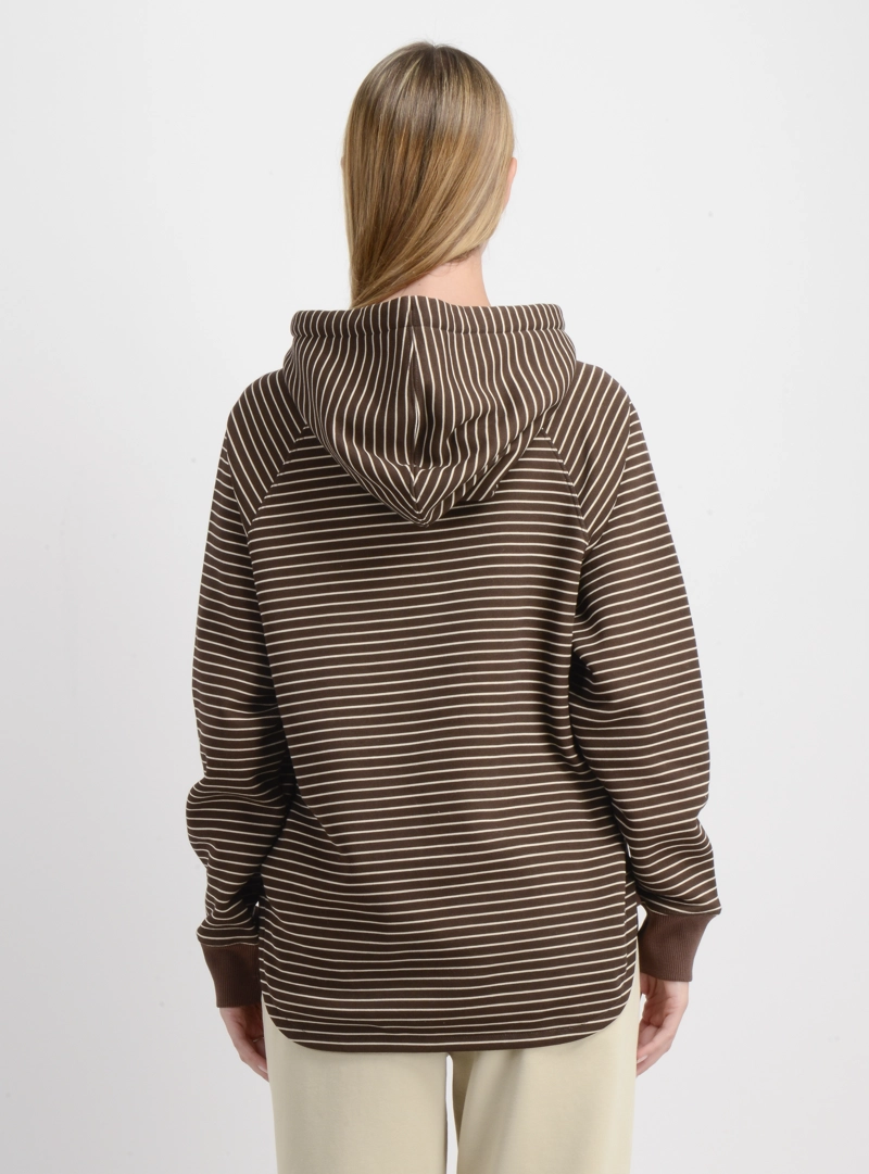 POLERON HOODIE CALLIE CAFE - 2