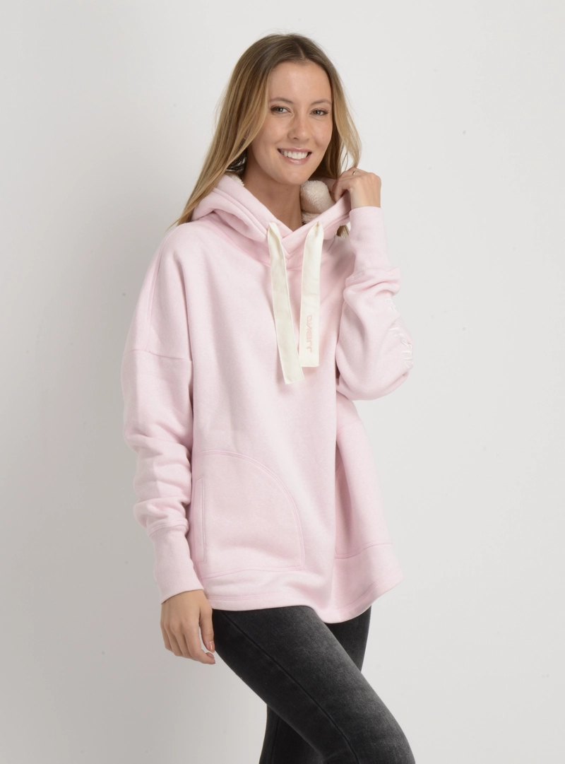 POLERON HOODIE HAMPTON ROSADO - 4