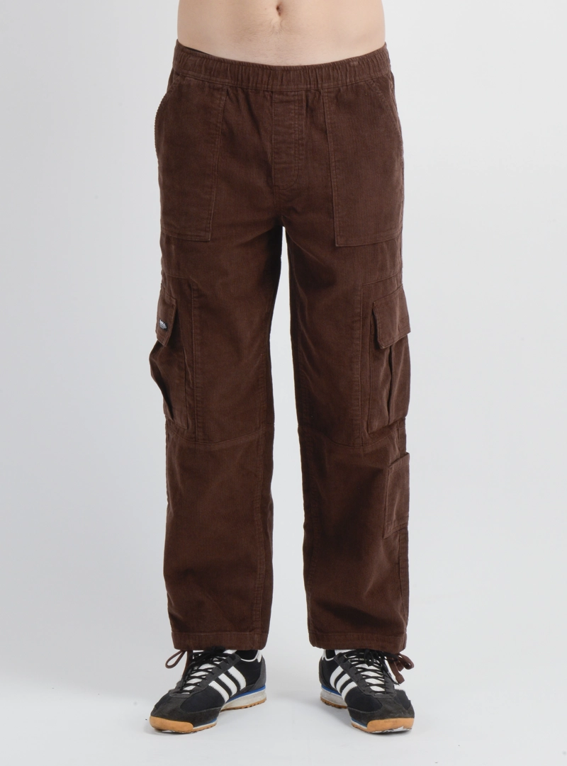 PANTALON COTELE CARGO SURF II CAFE - 1