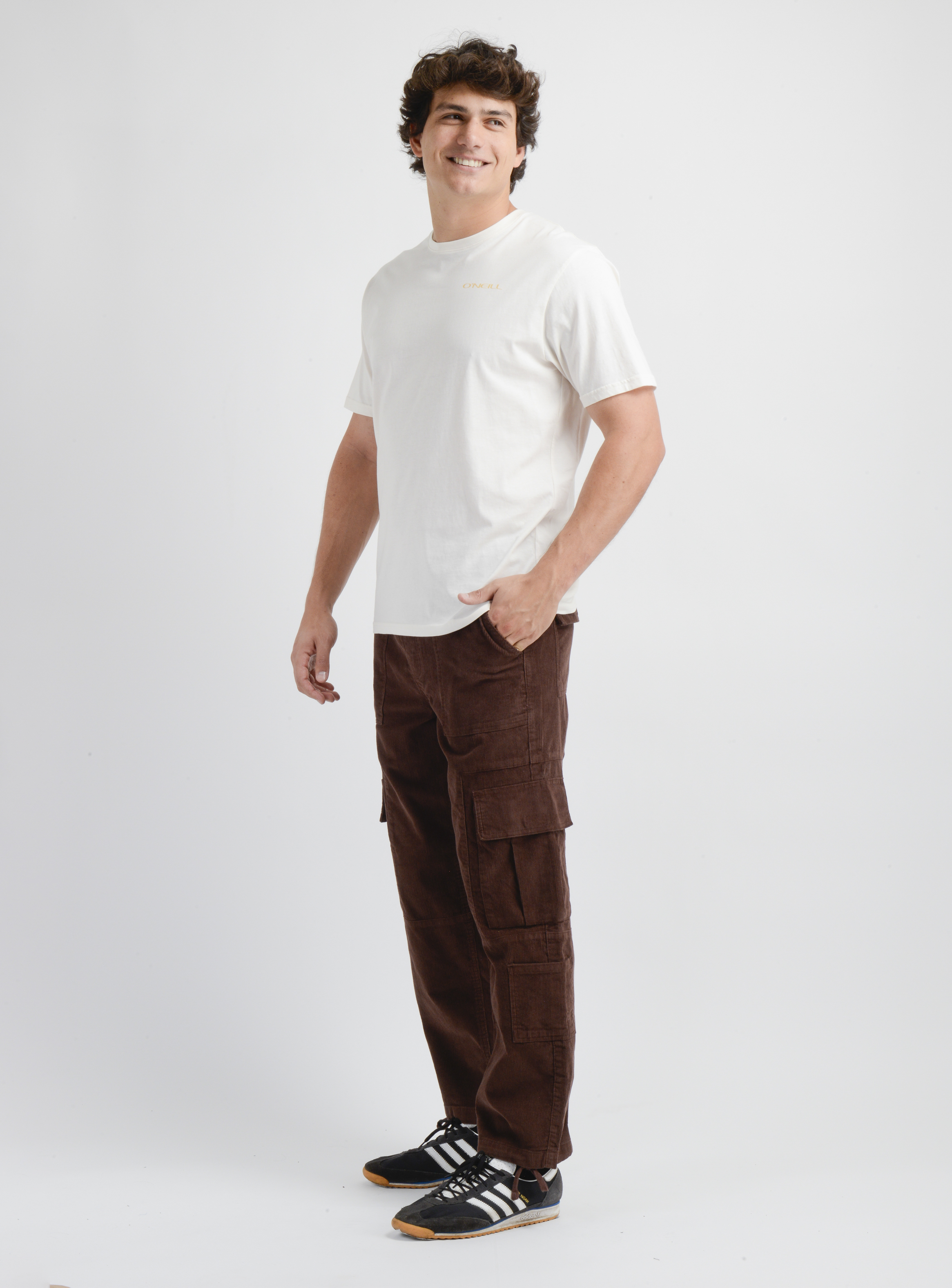 PANTALON COTELE CARGO SURF II CAFE - 3