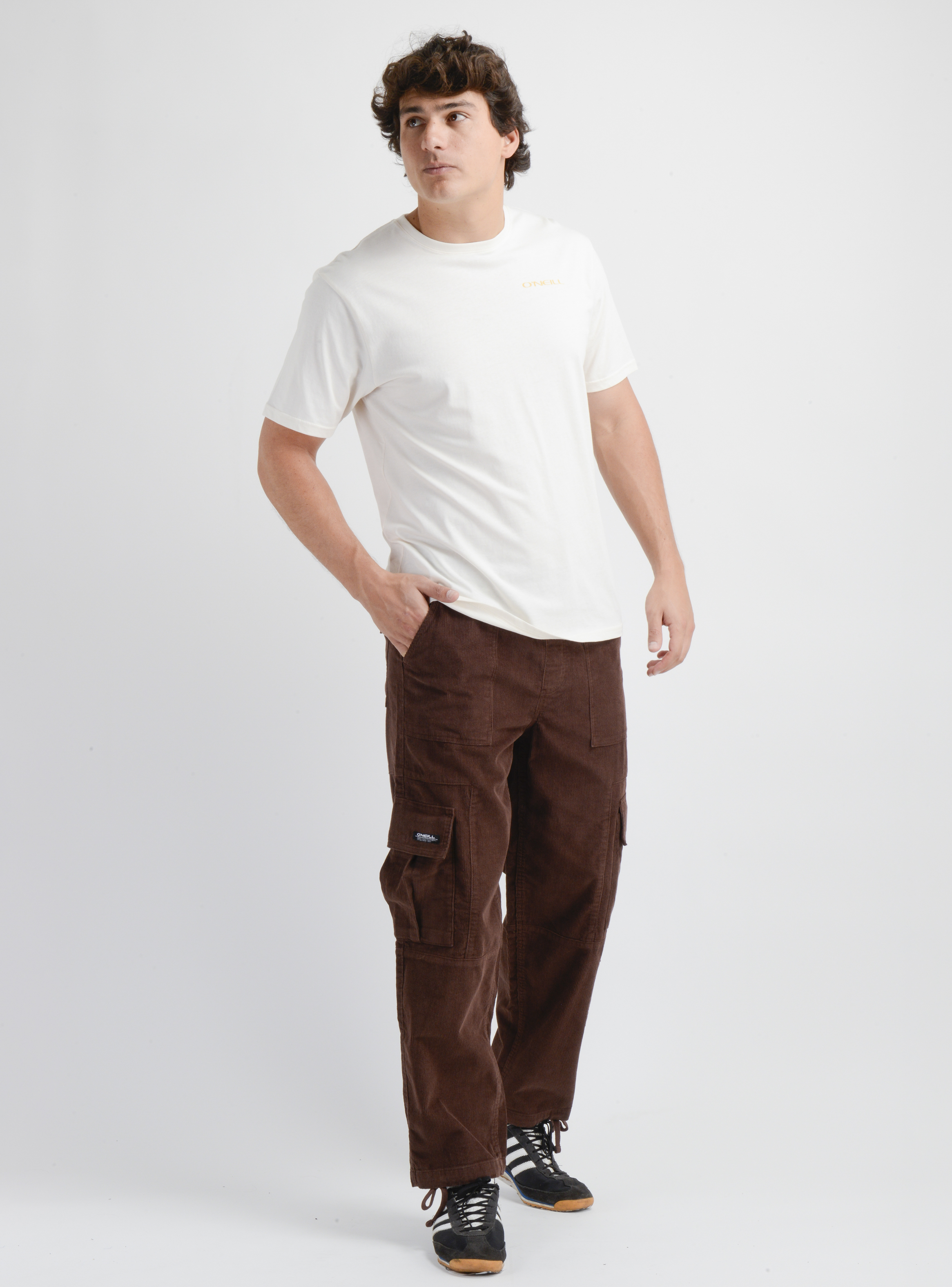 PANTALON COTELE CARGO SURF II CAFE - 4
