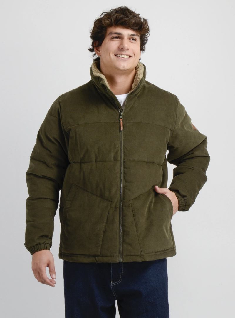 CHAQUETA COTELE OG ROYCE VERDE OSCURO - 1