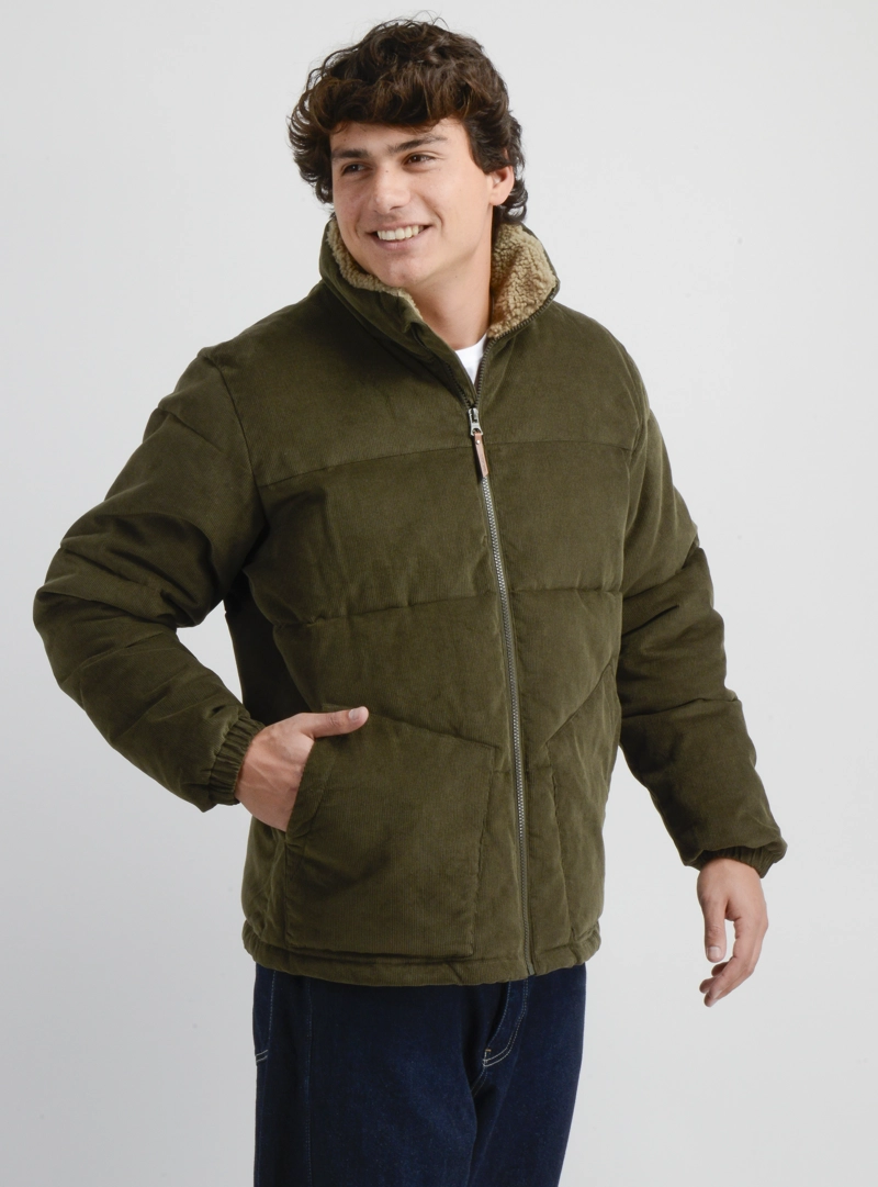CHAQUETA COTELE OG ROYCE VERDE OSCURO - 4