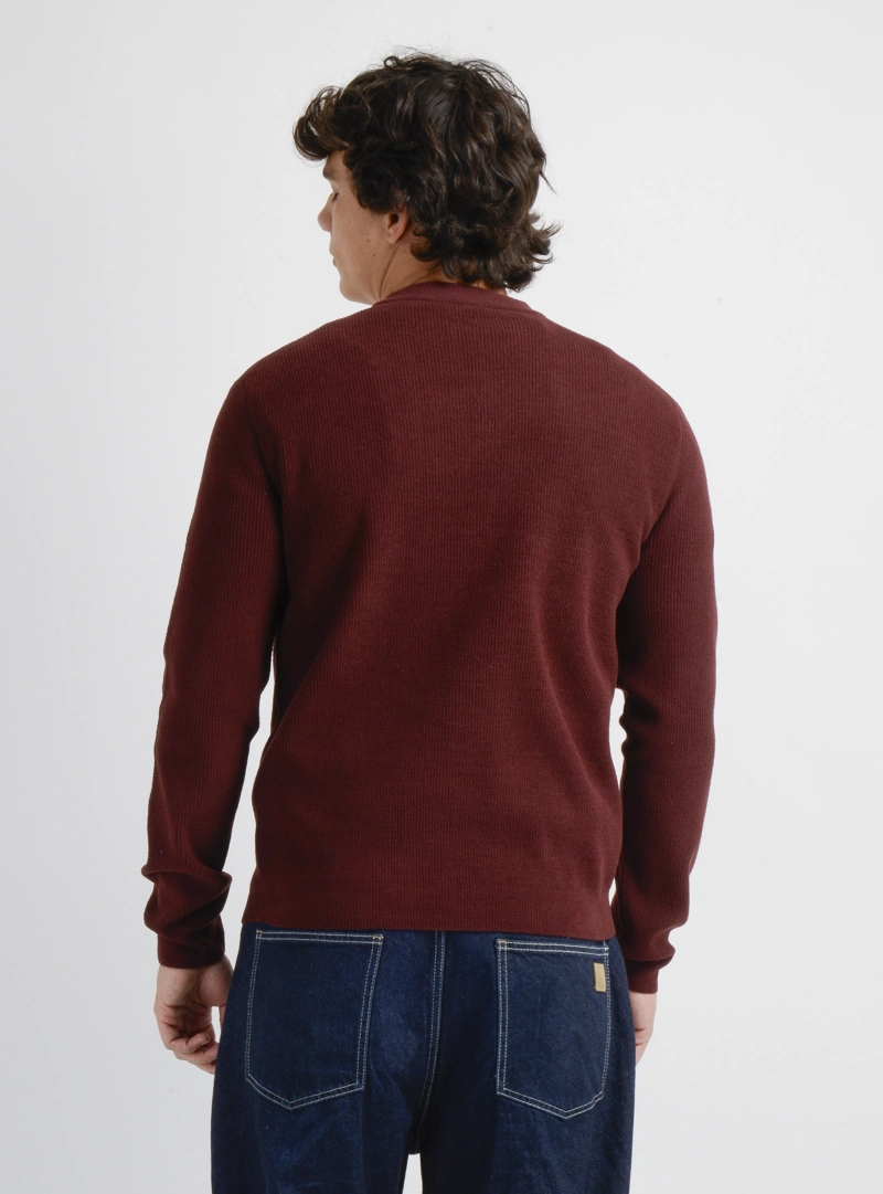 SWEATER CHAPMAN ROJO OSCURO - 2
