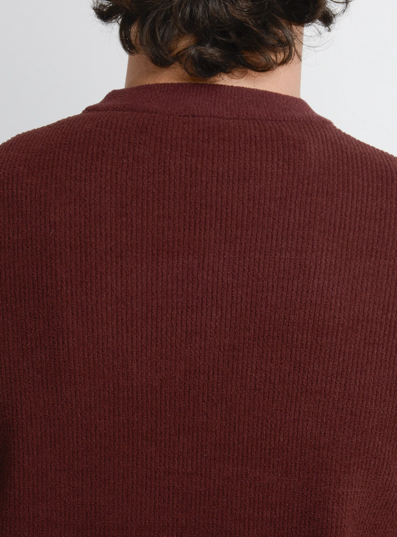 SWEATER CHAPMAN ROJO OSCURO - 6