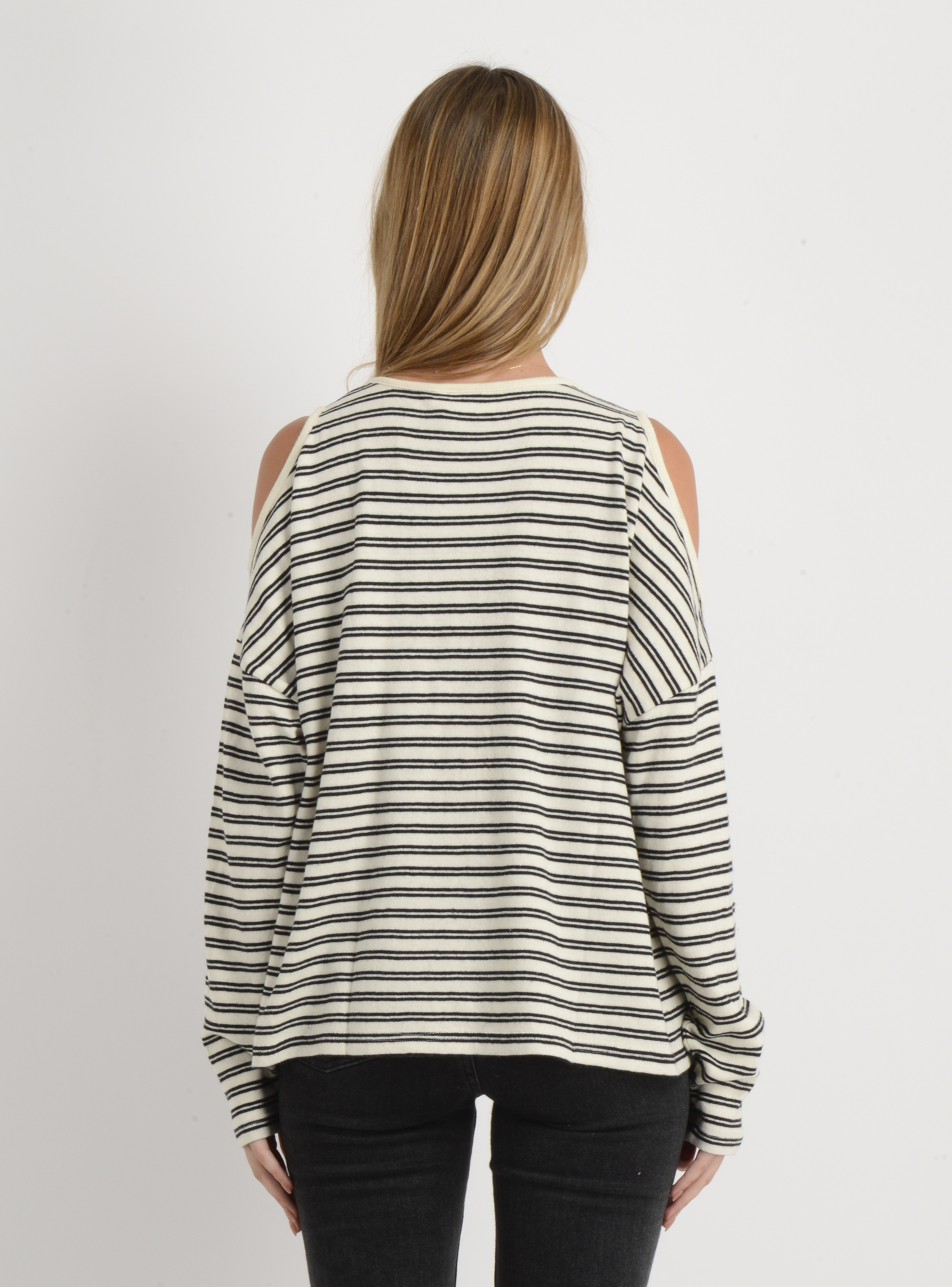 POLERA MANGA LARGA JAYNE BEIGE CLARO - 2