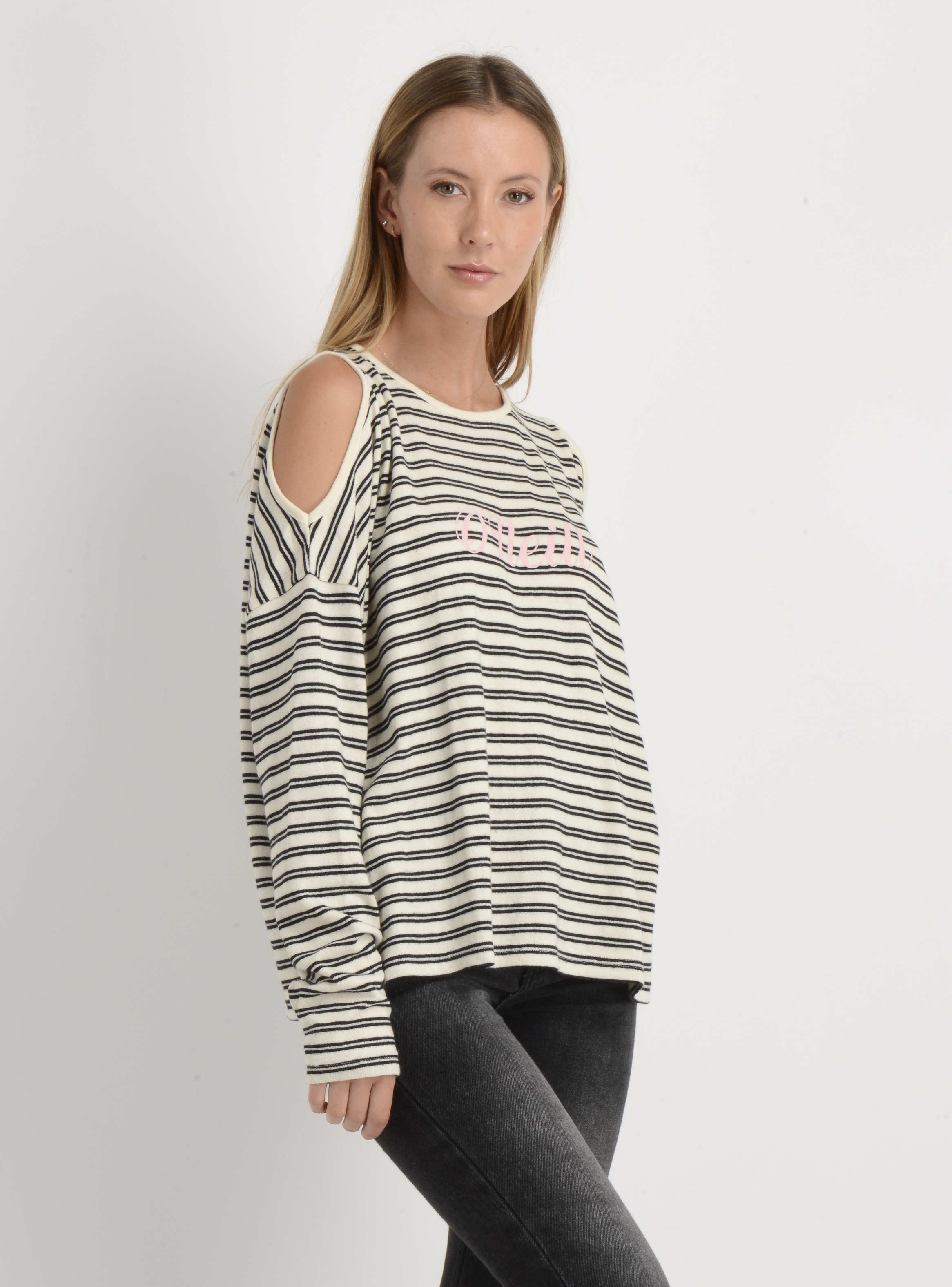 POLERA MANGA LARGA JAYNE BEIGE CLARO - 4