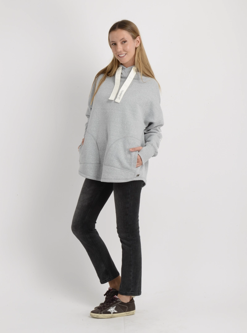 POLERON HOODIE HAMPTON GRIS - 3
