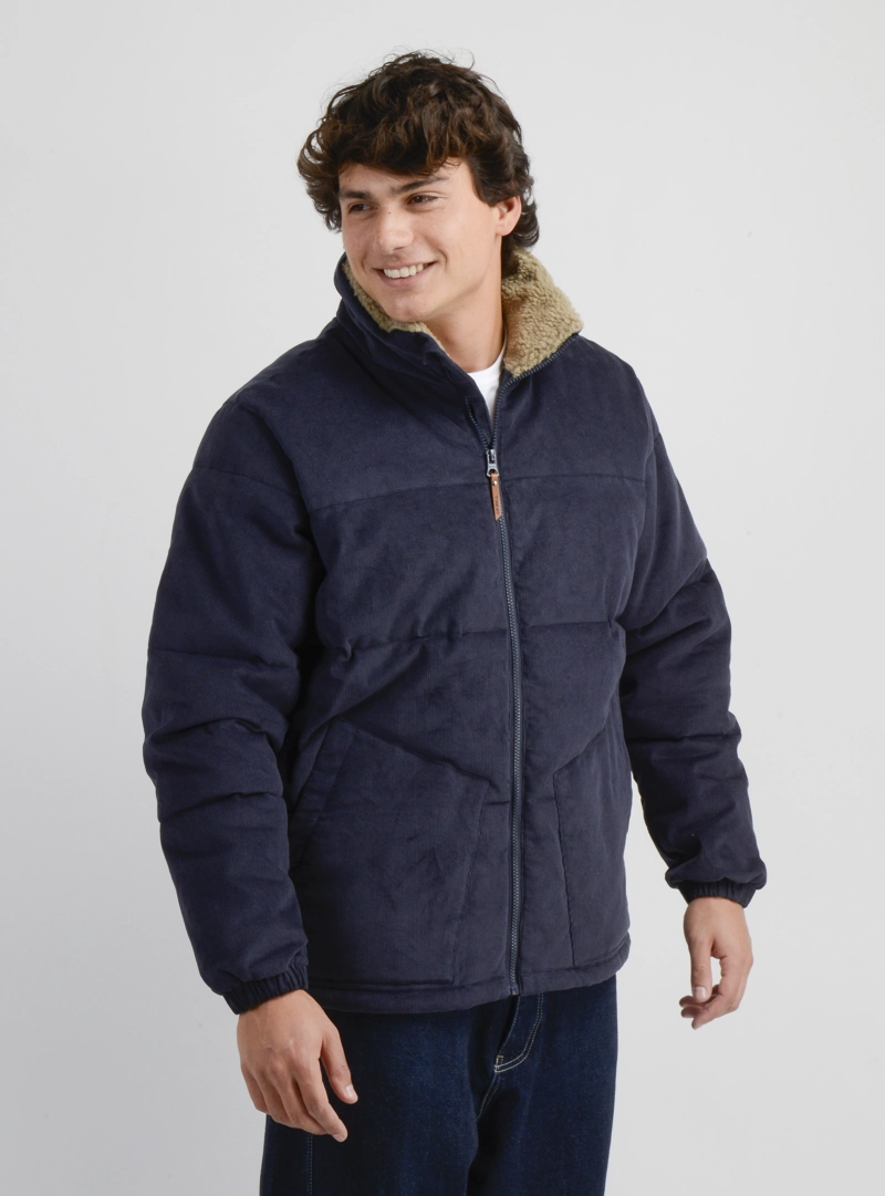 CHAQUETA COTELE OG ROYCE AZUL OSCURO - 4