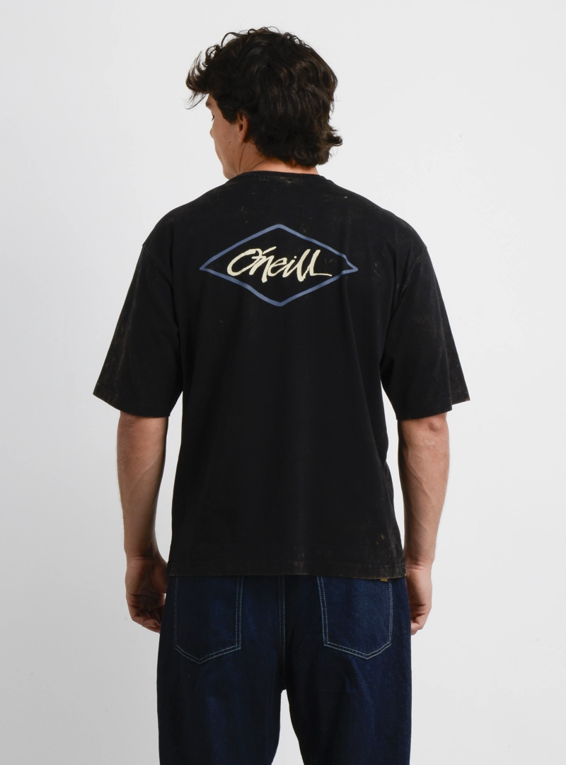 POLERA MANGA CORTA DIAMOND NEGRO - 2