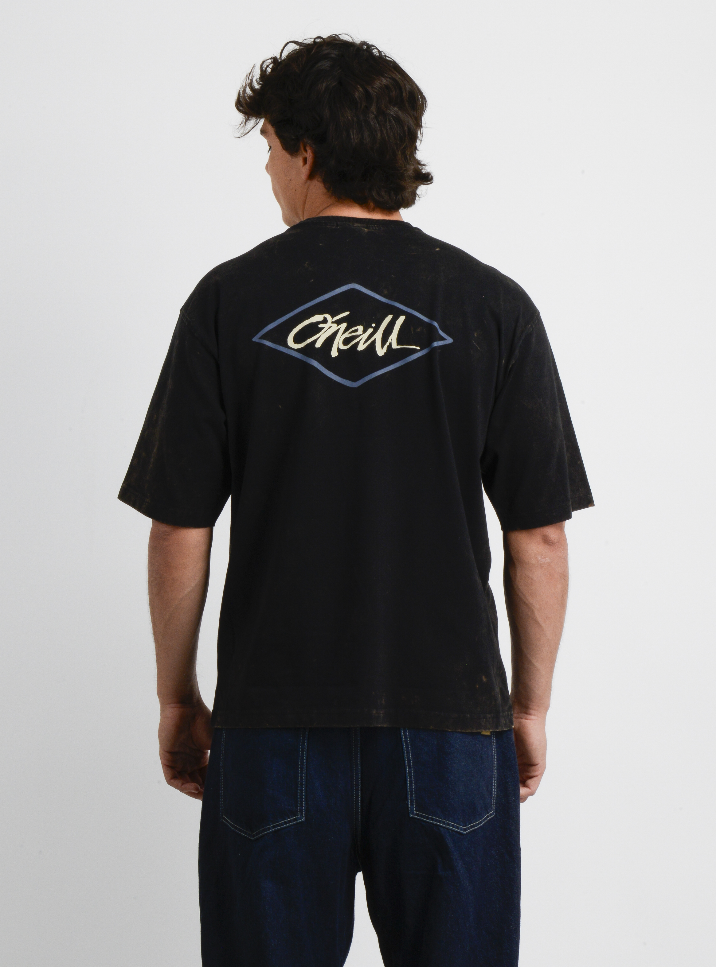 POLERA MANGA CORTA DIAMOND NEGRO - 2