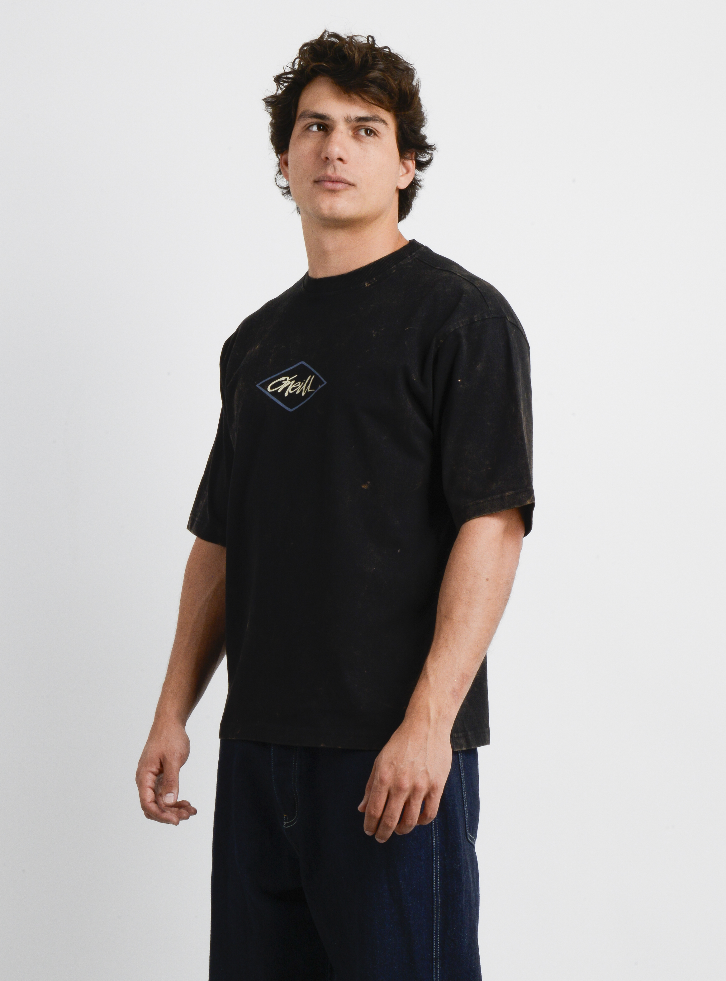 POLERA MANGA CORTA DIAMOND NEGRO - 3