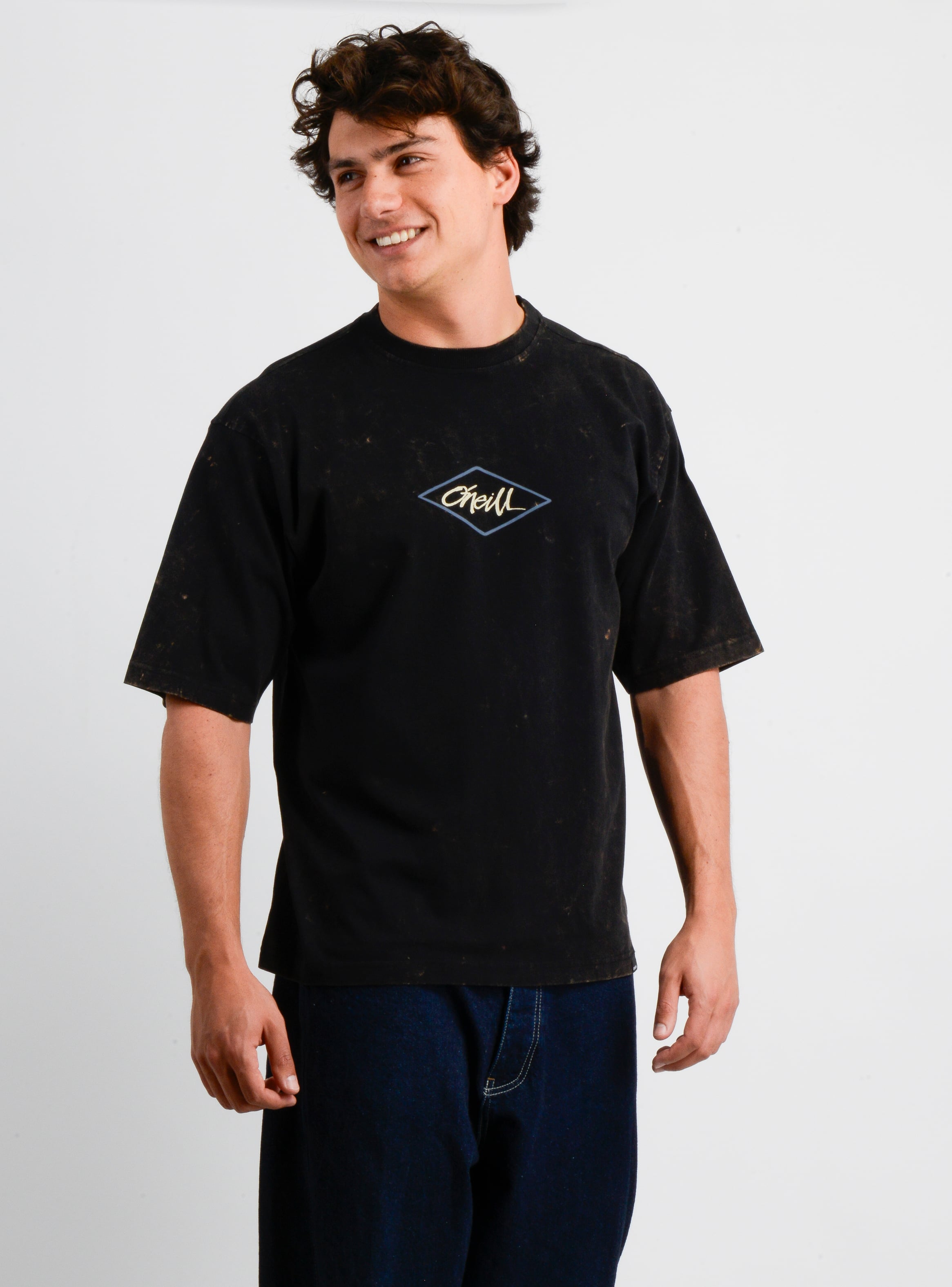 POLERA MANGA CORTA DIAMOND NEGRO - 4