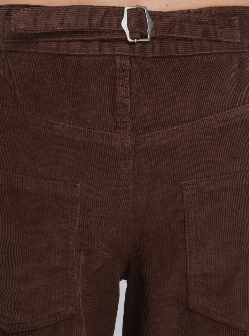 PANTALON COTELE LUX  CAFE - 6