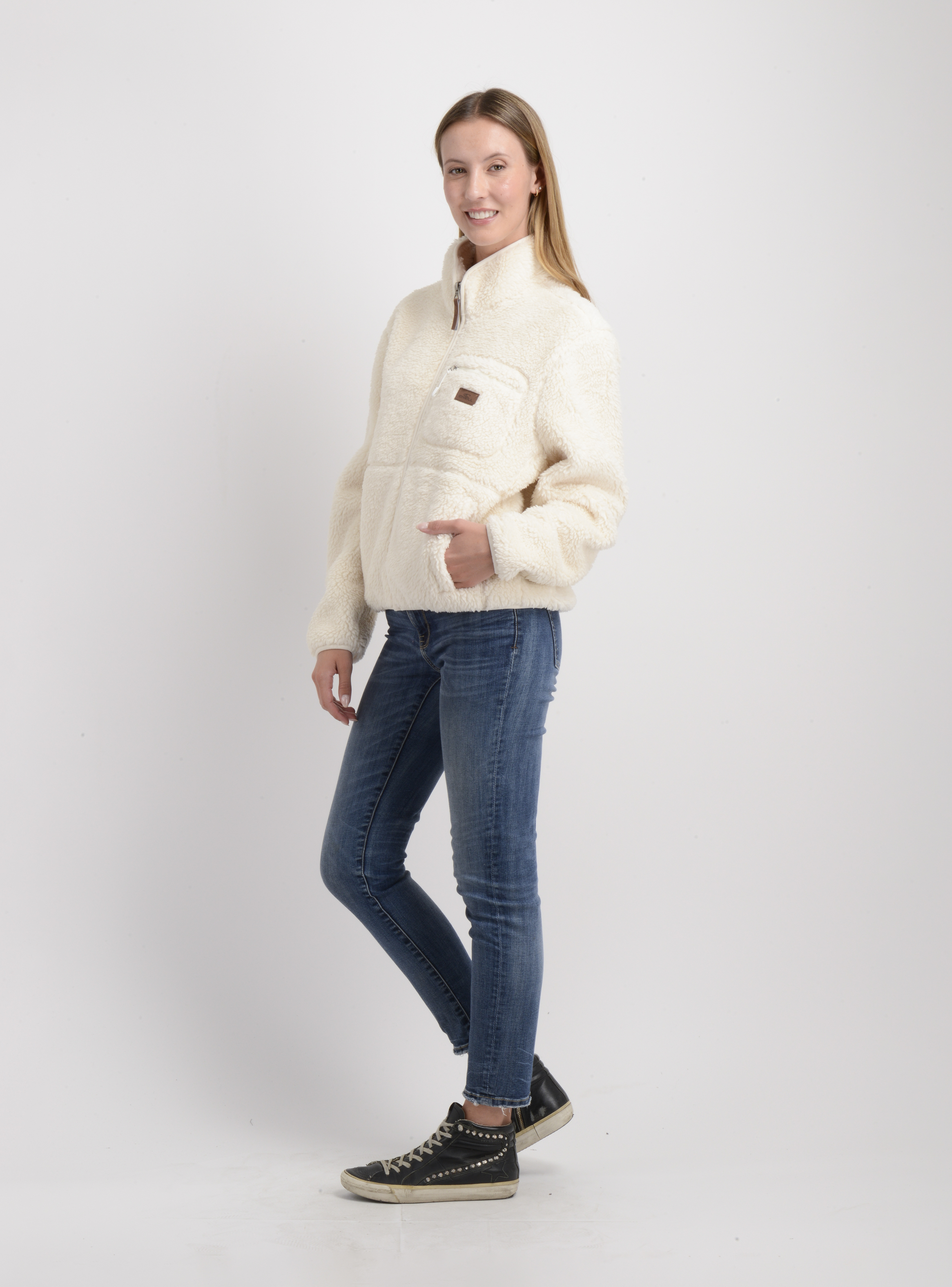 POLERON CHIPORRO COLLINS II BEIGE CLARO - 3